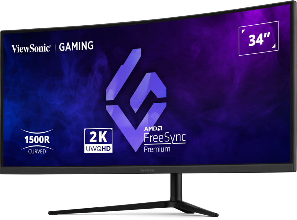ViewSonic VX3418C-2K 34インチディスプレイ VX3418C-2K 34” UWQHD 180Hz Curved Gaming Monitor - ViewSonic Europe